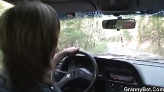 A grandmother is having a bad day and meets a stranger in the car