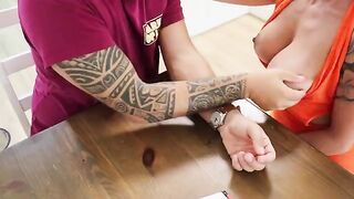 I got a lesson in Spanish from a hot teacher with big boobs