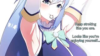 The Ass Worship of Goddess Aqua from Konosuba