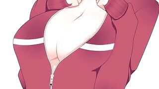 Leafa Suguha's big tits anime hentai joio action