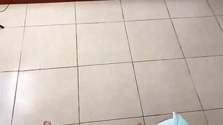 I gave a massage to my best friend's stepson and got cum in my mouth