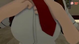 My Hero Academia's Momo and Uraraka get fucked hard in this hot hentai animation