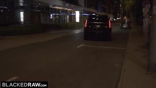 Two red-haired sluts shared a huge black cock in an intense threesome