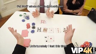 She lost a poker game, now she has to pay the price