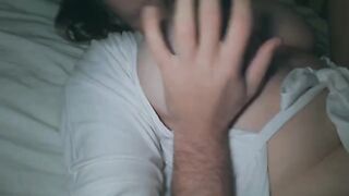 I love fucking my chubby wife with her amazing big ass at night