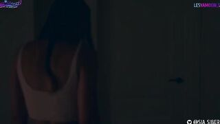 Strap-on sex with Halloween costumes and a classic twist