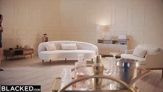 Gorgeous petite Xxlayna gets her beaver hammered by BBC