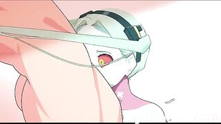 Compilation of hentai animation Cyberpunk Edgerunners with intense scenes