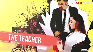 Hot Hungarian babe Amirah Adara teaches roleplay sex