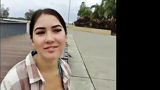 A brunette woman was picked up in the park and had sex with me