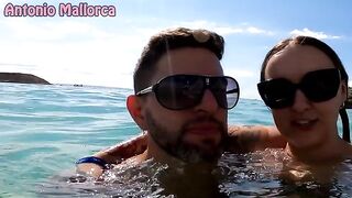 A blond girl was picked up at the Australian beach and fucked hard