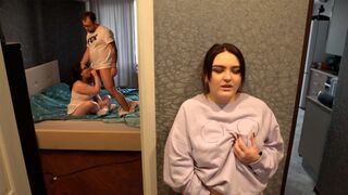 My husband loves when his wife gets fucked in front of him
