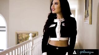 Bella Rolland caught cheating, forced to watch intense threesome