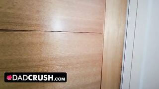 Curious step daughter Marilyn Johnson got her asshole gapped by a butt plug on DadCrush