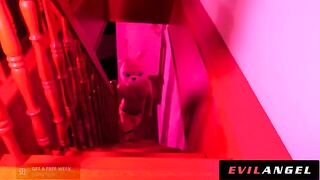Cock craving euro slut gets her holes filled by a team of dick daddies
