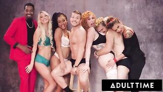 An Insane Christmas Group Sex Party with Kenna James and More