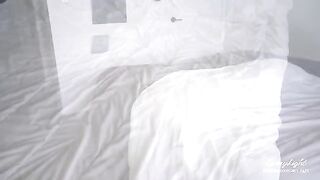 The step son caught his step mom masturbating and he used a sex doll to fuck her