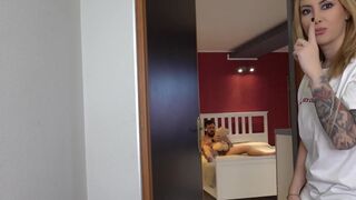 The guy ruined the surprise and fucked a new sex doll