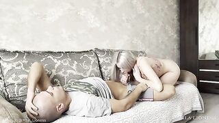 Brother sleeps in, so his stepsister will take care of him with intimacy