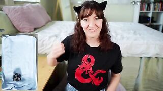 The roll of a dice determines when to cum in this JOI game
