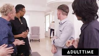 Best Man’s Bachelor Party Accidentally Turns into a Wild Bukkake Scene