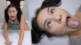 College teen Matty Mila Perez gets fucked hard by her ruthless landlord in this rough porn