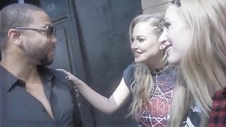 Three The Hard Way XXX - Blake Blossom's big natural tits shine