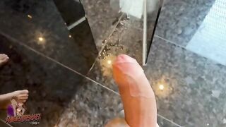 Spying on an Austrian chick showering, then fucking her