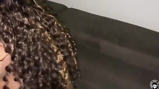 Busty ebony MILF Mone Divine rides Lil D’s cock passionately