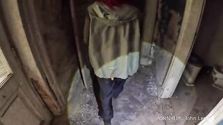A young girl explores a mysterious abandoned mansion from 1872 in a thrilling vlog
