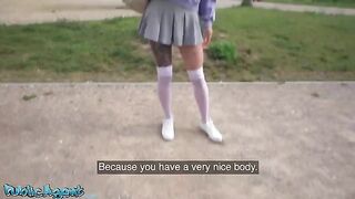College girl agreed to sex for money with stranger - Prno