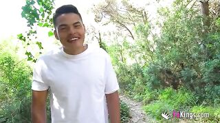 Korin, the busty Spanish MILF, loves big cocks and outdoor public sex
