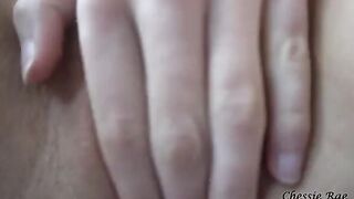 Gorgeous big tits girl Chessie Rae masturbating her wet pussy with dildos
