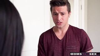 Don't play hard to get, Keira Croft demands sex with stepson in the shower