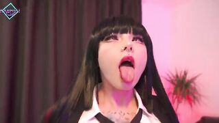 Karneli Bandi’s hot solo video with Yumeko Jabami