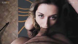 Skinny fitness girl gets her wet pussy filled with cum