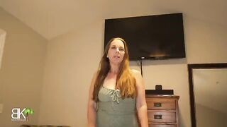 A man is sharing a bed with his steaming hot stepmom, full of passion