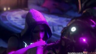 All Borderlands animated porn in one video, enjoy now!
