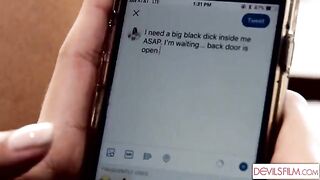 The guy with the huge dick has sex with a stunning girl