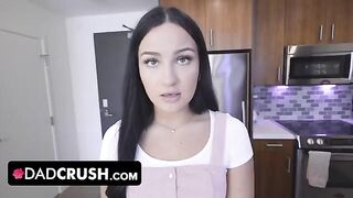 Innocent teen Mila Monet gets fucked hard by her stepdad in POV style