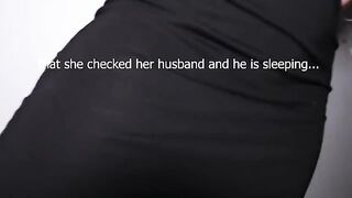 A guy fucked his friend's wife after the party in exclusive style