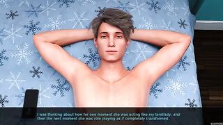 Playing PC Game with Hottest Anime Babe Ever - Measuring My Cum #8