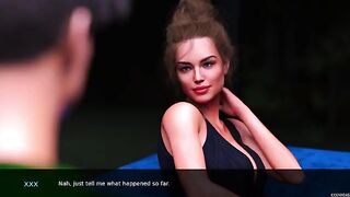 Playing PC Game with Hottest Anime Babe Ever - Measuring My Cum #8