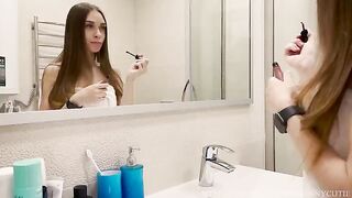 My mistress is a pro at blowing, she doesn’t spit cum