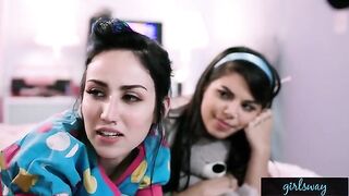 Retro sleepover with Gina Valentina and Gianna Dior’s unique vibe
