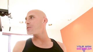 The personal trainer fucked rich blonde MILF Shayla Laveaux hard
