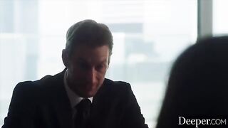 Anal queen Emily claims her step-fantasy son Seth’s cock