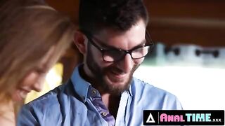 Big tits MILF Britney Amber cheats on her BFF by getting anal with her husband