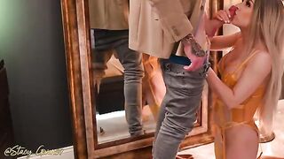 A lady is just amazing, especially in her hot blonde MILF form, showcasing her seductive charm and incredible skills in the bedroom. This steamy homemade video, much like the sensual content often featured on Babes, captures the glamour and passion with t
