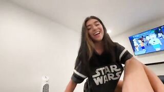 Bouncing on the dick of my sister's best friend, it was just great